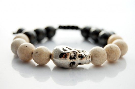 Bransoletka &quot;ecru skull&quot;  JS Jewelery