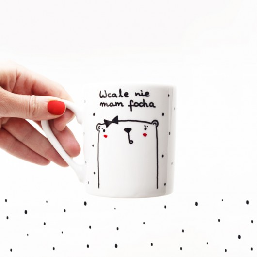Wcale nie mam focha - porcelanowy kubek  miamilu