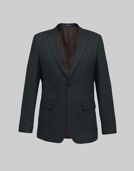 marynarki męskie Marynarka do zestawu zogno zielony slim fit