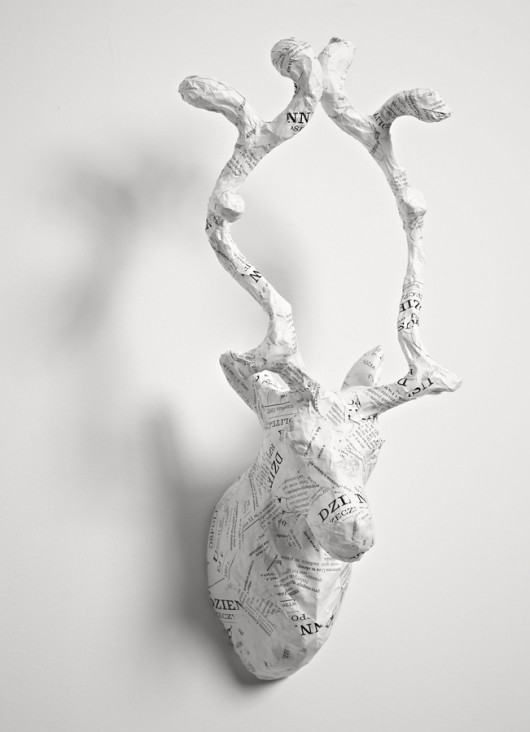 Jelonek gazetowy  PAPER SCULPTURE