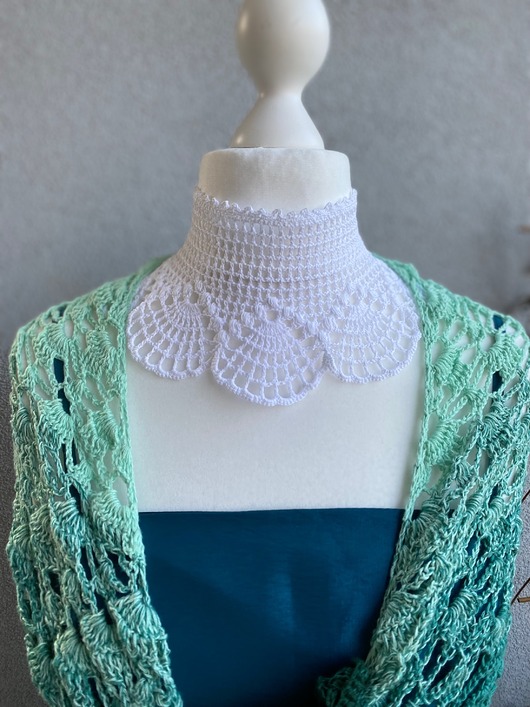 chokery Koronkowy choker naszyjnik w stylu vintage biały klasyk