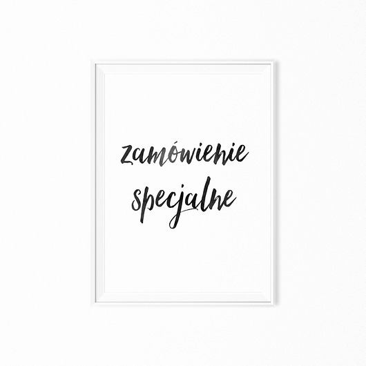plakaty Plakat na zamówienie