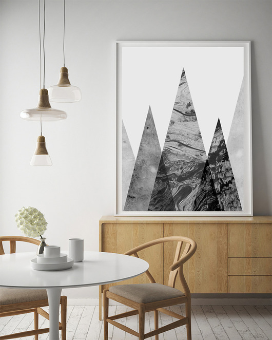 plakaty Plakat mountains 100x70 cm