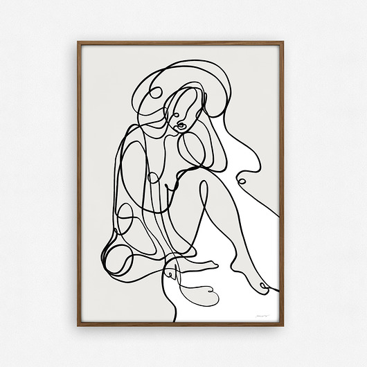 Plakat "IN LOVE " | portret kobiety MASPARTU