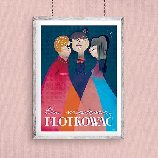 Plakat PLOTKA A3 Plakatowisko