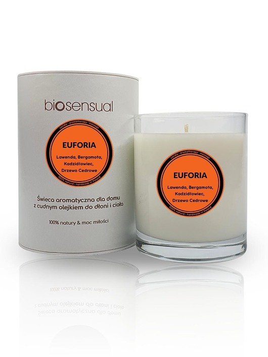 świece zapachowe Świeca do masażu i aromaterapii EUFORIA 200g
