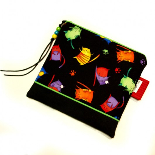 kosmetyczka - saszetka / etui - crazy kittens MOONAXA