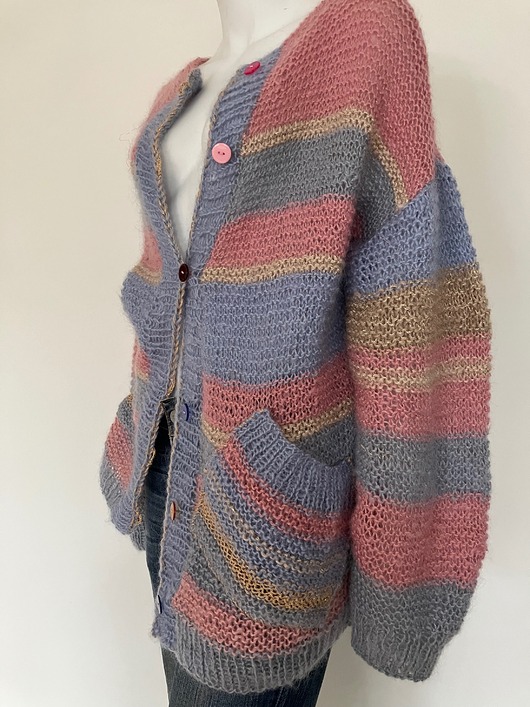 kardigany damskie Unikatowy sweter