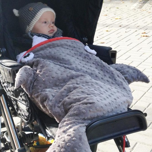 Śpiworek na nóżki dla niemowląt 0-12 miesięcy MON BELIER