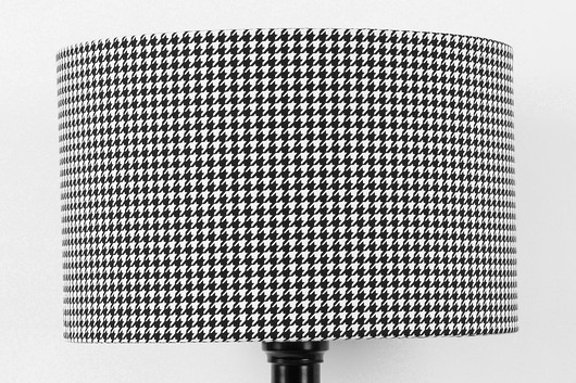 Abażur Pepitka BLACK 40x40x25cm Majunto