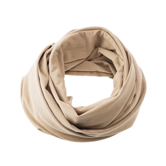 DZIANINOWY KOMIN TUBA SZAL nude CADOaccessories