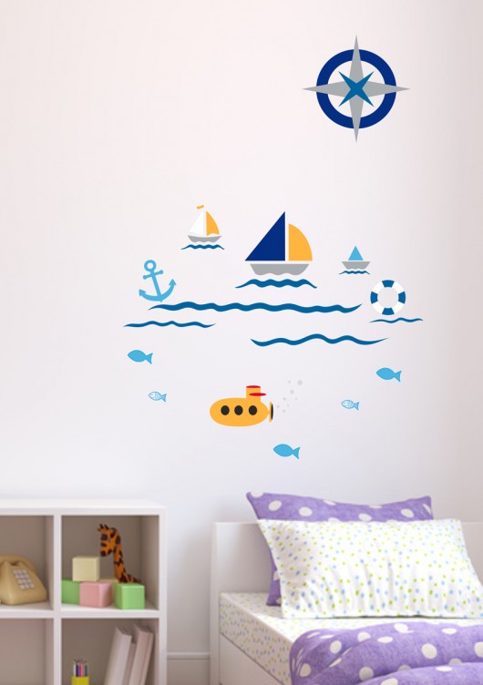 naklejka MARINE 142 x 200 cm loonybin