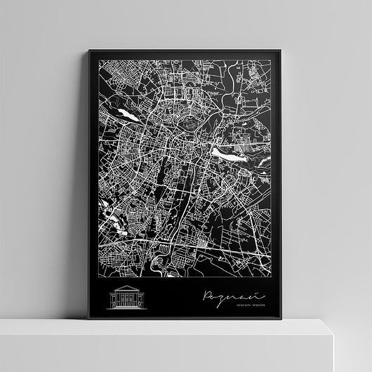 plakaty Plakat Miasto - Poznań