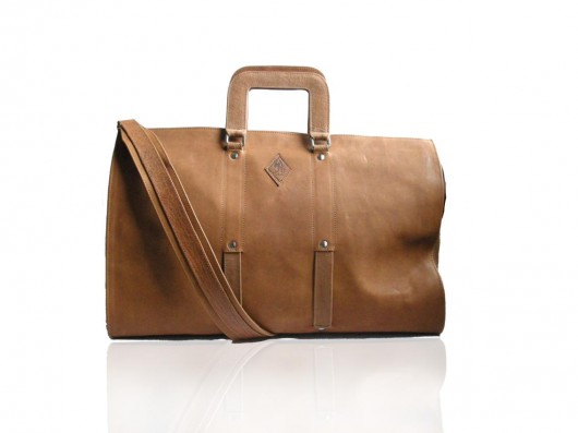 Weekend Leather Bag Camel Rozwadowska Bags