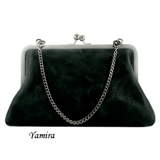 Torebka :: classic black leather :: yamira