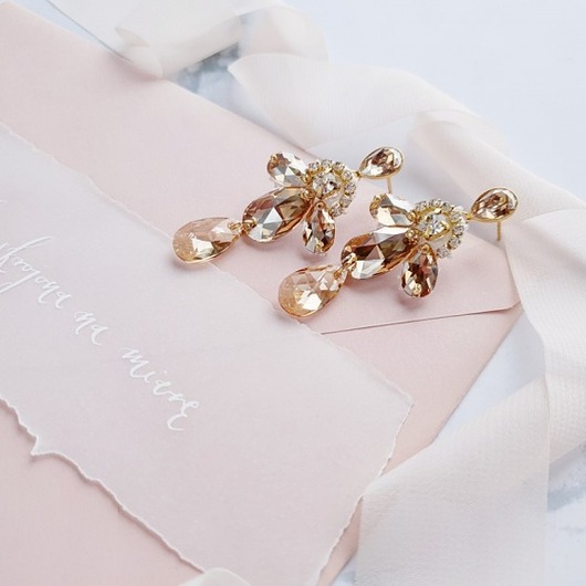 Biżuteria ślubna Kolczyki Perfect Glam Midi
