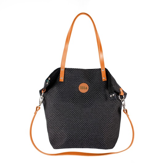  Torba Worek Plecionka Simple Czarna #Carmel MANA MANA