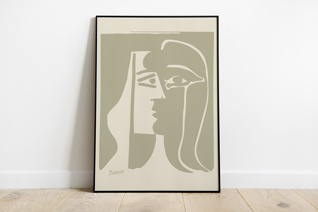 Pablo Picasso grafika modern, inspiracja Pas De LArt
