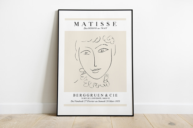 grafiki i ilustracje Henri Matisse, grafika modern, inspiracja