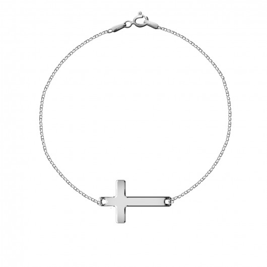 Bransoletka Tiny Chains - krzyżyk by ilo