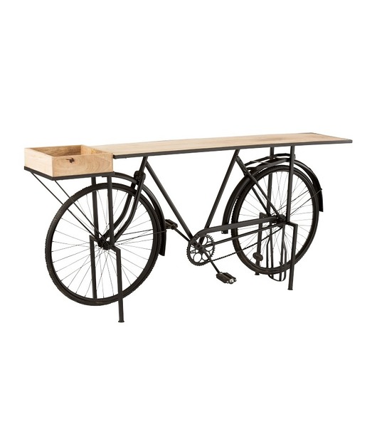 Konsola dekoracyjna Bicycle,drewno,190 cm Home Design