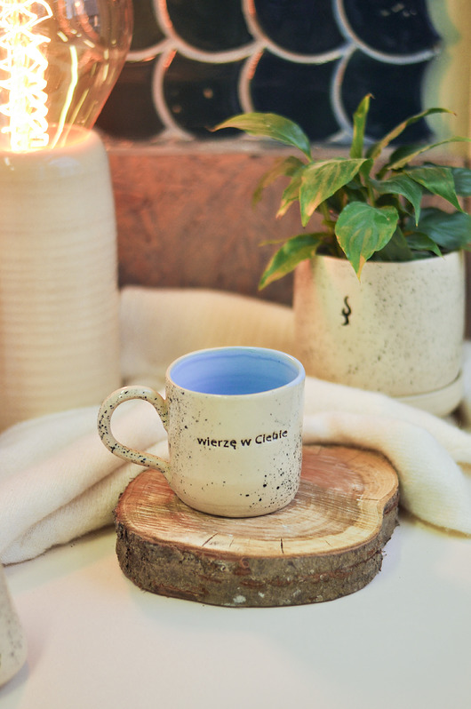 kubki Kubek Ceramiczny 250 ml "wierzę w Ciebie"