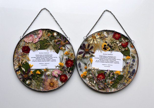 Ozdoby na ścianę Podziekowanie dla rodziców, prezent dla Nowożeńców.