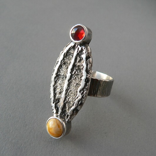 pierścionki srebrne -bieguny- pierścień-