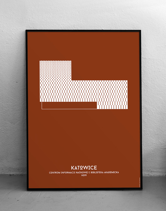 plakaty Biblioteka akademicka - plakat 50x70 cm