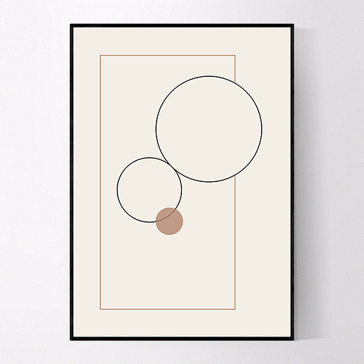 Plakat Circles MUKKO