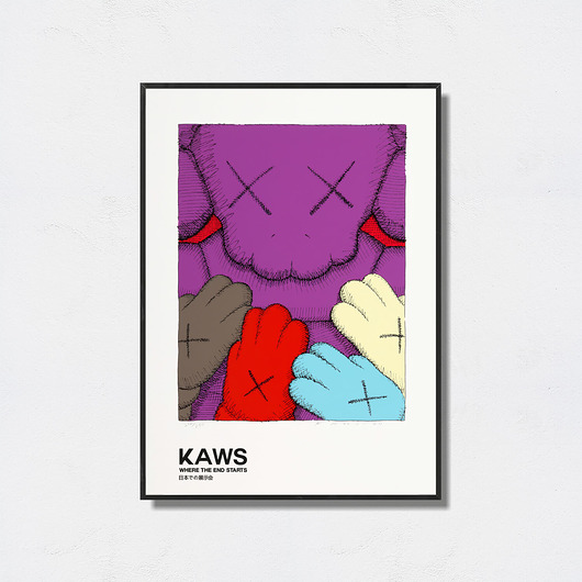 plakaty Kaws "Art Poster"