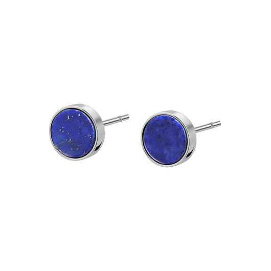 kolczyki srebrne Kolczyki/DROPS/srebrny/lapis lazuli
