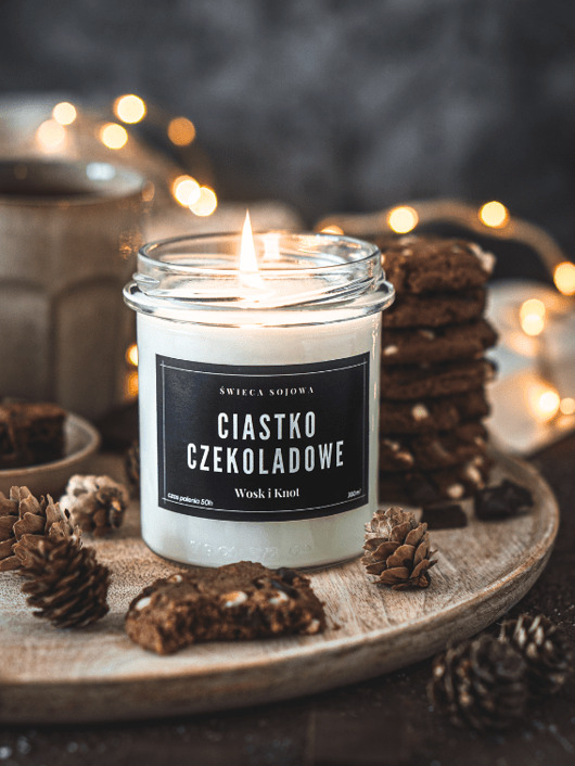 świece zapachowe Ciastko Czekoladowe Świeca Sojowa