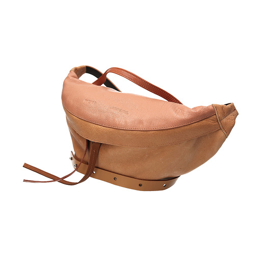 torby na ramię Duża skórzana NERKA TOREBKA INA BAG