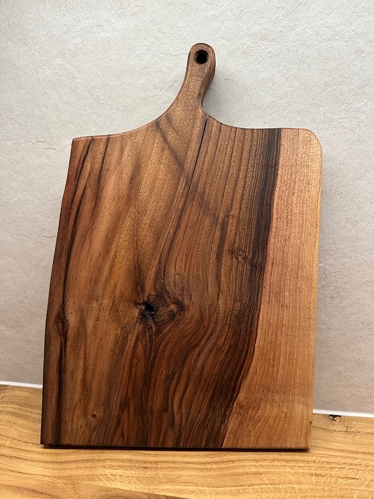 deski do krojenia i tace Drewniana deska z orzecha włoskiego