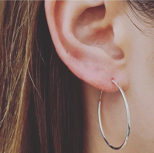 kolczyki srebrne Kolczyki srebrne koła