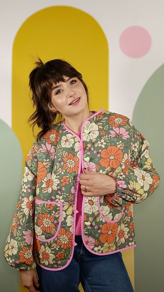 kurtki damskie Dwustronna Jupka Powitanie Jesieni