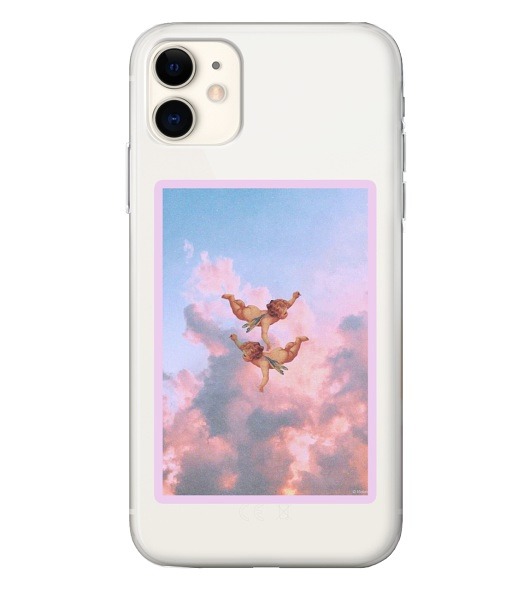 iPhone  CLEAR etui case guma  - K683 Caseline  etui na telefon