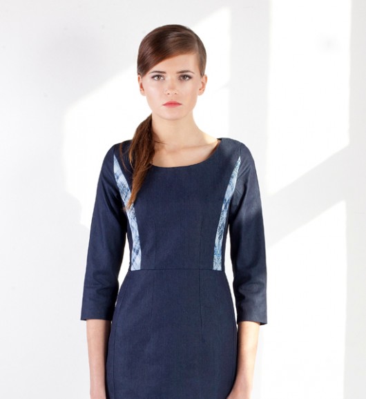 Sukienka Office Denim COMO