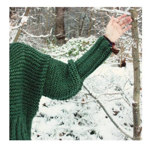 swetry damskie  Zielony sweter handmade moher z wełną