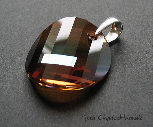 Wisor kryształ Swarovski na zamówienie Gosia Chruściel-Waniek