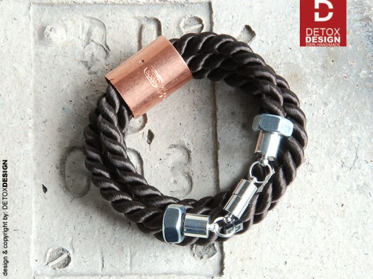 bransoletka "Krystaliczność regulowana unisex 01 DETOXDESIGN