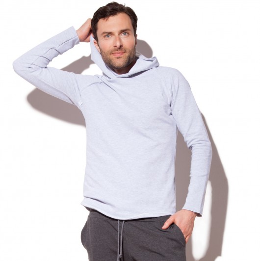 Oak Hoodie Man Spring • Popiel  Bozzolo
