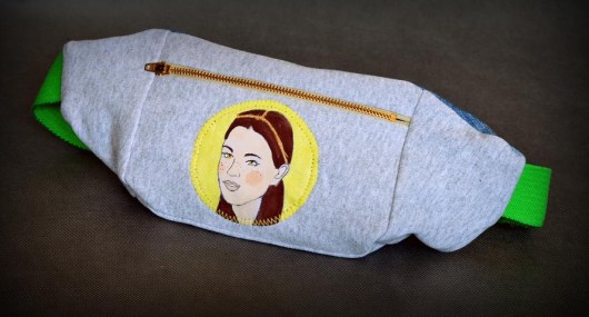 Nerka malowana ręcznie ivy style