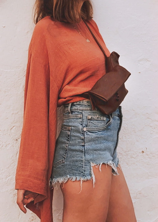 saszetka nerka Dual Bag Cinnamon