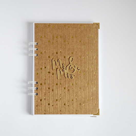 Planer ślubny organizer planner scrap Papiernik