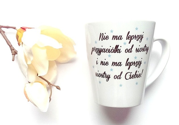 Kubek Latte DLA SIOSTRY FarrowDesign
