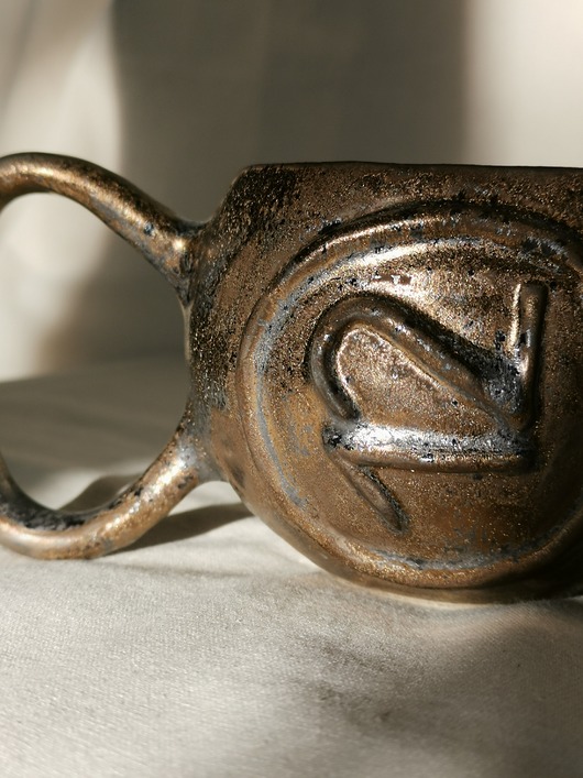 kubki Kubek kettlebell złoty - 12 kg