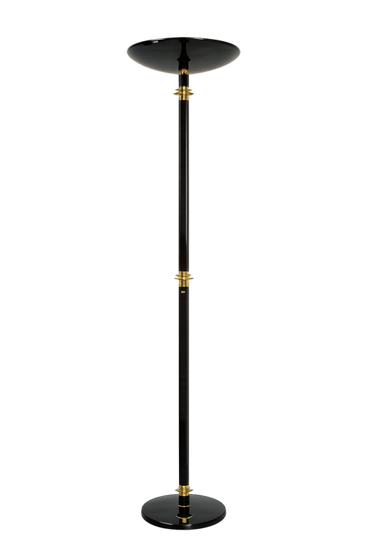 lampy podłogowe Lampa podłogowa Modern, lata 80., mosiądz i metal 