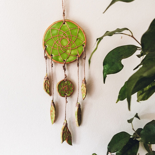 Łapacz Snów Miwok Mini GLAMOUR - ArtStyl Boho ArtStyl Pracownia Ceramiki